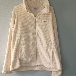 Columbia Women's Off-White Teddy Jacket